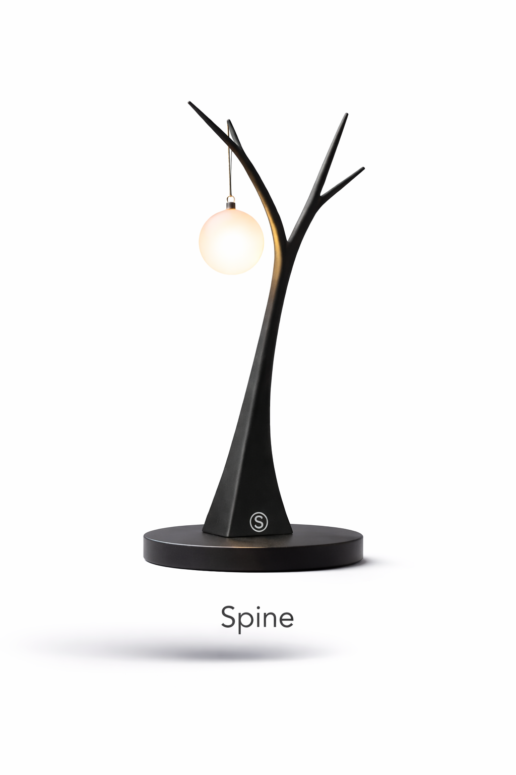 Lampada SleepFix™ · Spine – luce rituale serale, design verticale minimal