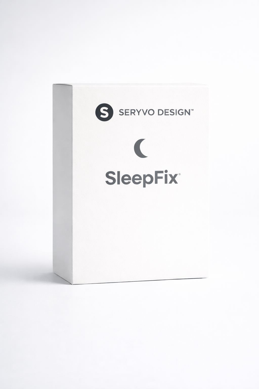 SleepFix™ Deep Sleep System – box chiusa design essenziale SERYVO DESIGN™